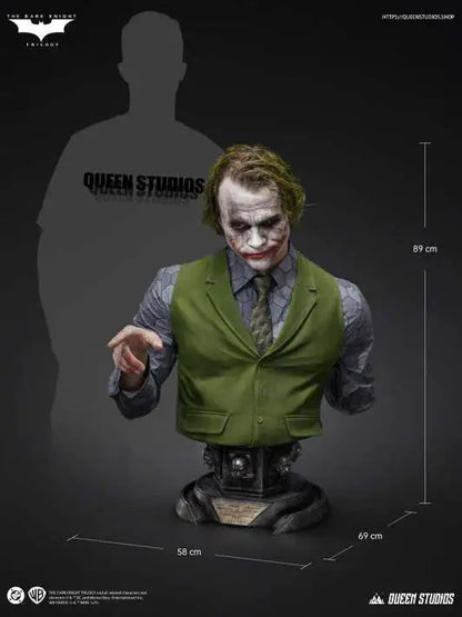 THE DARK KNIGHT JOKER LIFE-SIZE BUST