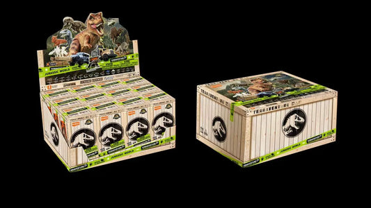 BLOKEES JURASSIC WORLD SURPRISE EGG TERRAVENTURE TS01 BLIND BOX (12) MODEL KIT 6cm