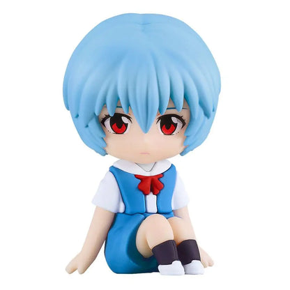 GOOD SMILE COMPANY REI - EVANGELION NENDOROID REBUILD PLUS RUBBER MASCOT MINI FIGURA 8 cm
