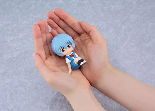REBUILD OF EVANGELION REI NENDOROID PLUS RUBBER MASCOT