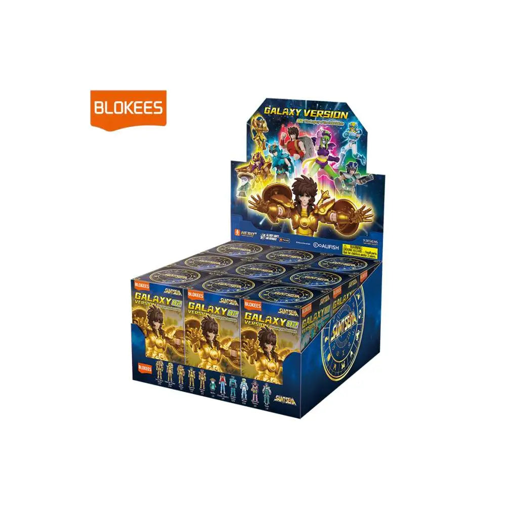 BLOKEES - SAINT SEIYA GALAXY VERSION 2 BLIND BOX (9) MODEL KIT 9cm
