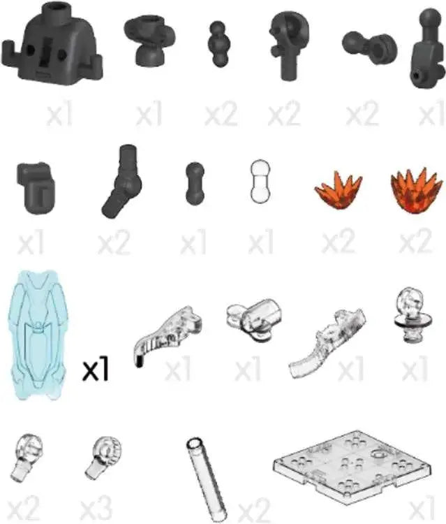 BLOKEES IRON MAN - MARVEL CHAMPION CLASS INFINITY SAGA MODEL KIT 12 cm