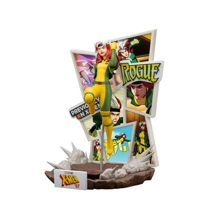 BEAST KINGDOM - DC D-STAGE X-MEN 97 ROGUE SC EXCLUSIVE STATUA 17 cm EXCLUSIVE