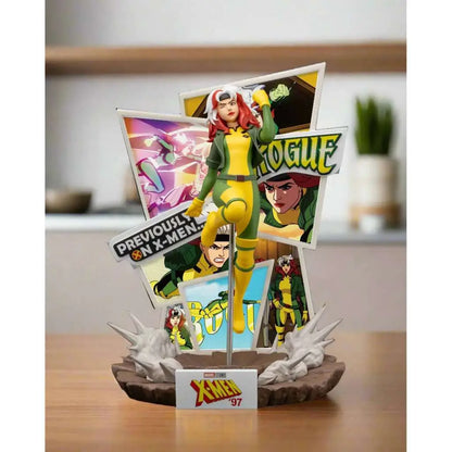 BEAST KINGDOM - DC D-STAGE X-MEN 97 ROGUE SC EXCLUSIVE STATUA 17 cm EXCLUSIVE