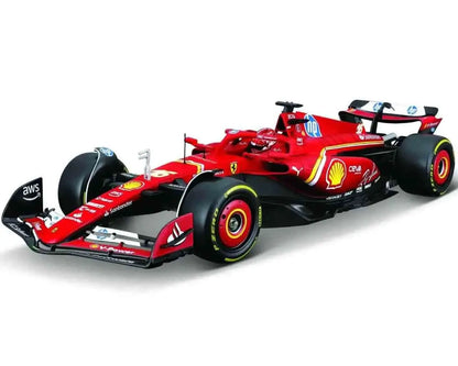 BBURAGO FERRARI F1 SF-24 - N.16 CHARLES LECLERC HELMET - 1:24 MODEL KIT