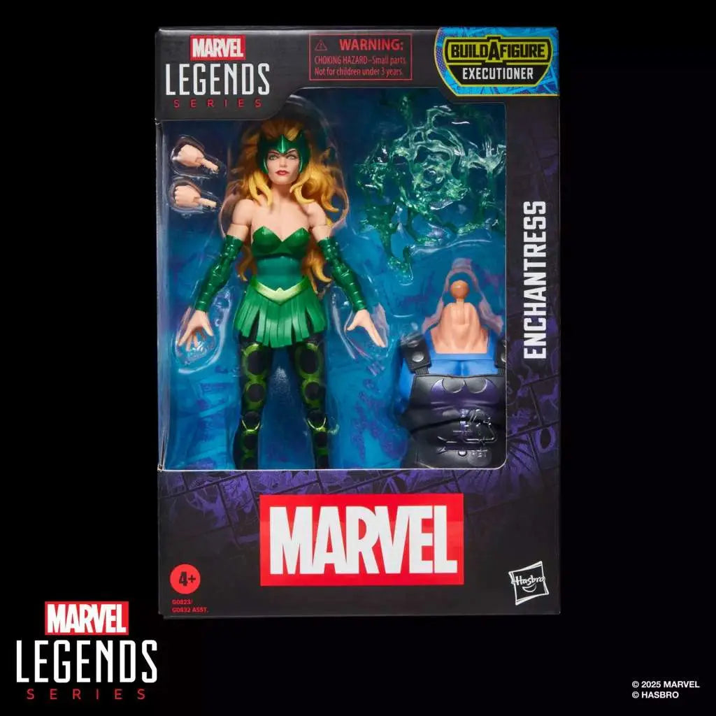 HASBRO - MARVEL LEGENDS EXECUTIONER BFS ENCHANTRESS ACTION FIGURE
