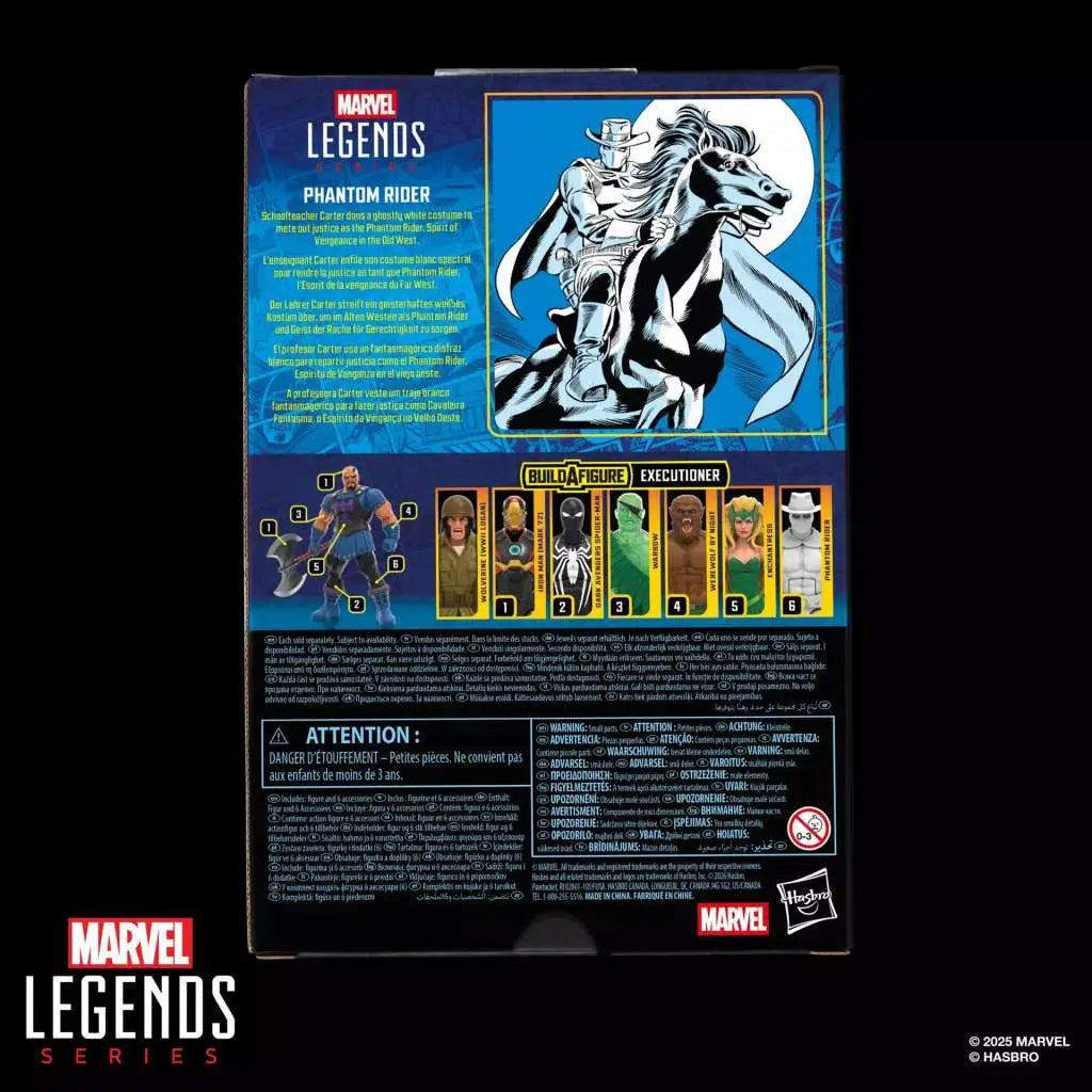 HASBRO - MARVEL LEGENDS EXECUTIONER BFS PHANTOM RIDER ACTION FIGURE