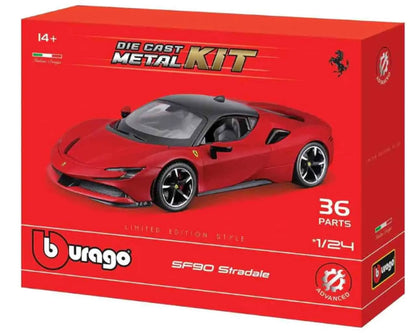 BBURAGO FERRARI SF90 STRADALE- 1:24 MODEL KIT