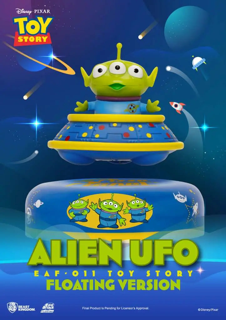 TOY STORY ALIEN UFO FLOATING VERSION