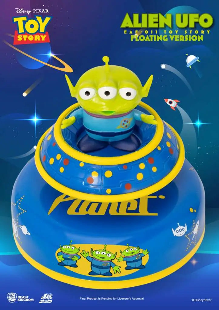 TOY STORY ALIEN UFO FLOATING VERSION