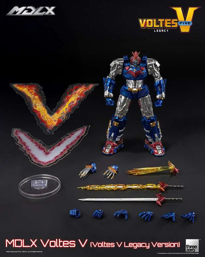 THREEA TOYS/THREEZERO VOLTES V MDLX LEGACY VERSION ACTION FIGURE 15 cm