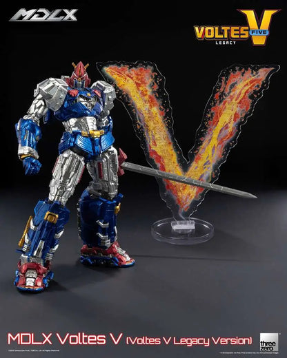 THREEA TOYS/THREEZERO VOLTES V MDLX LEGACY VERSION ACTION FIGURE 15 cm