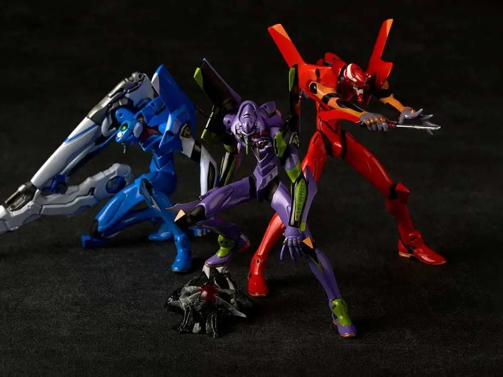 KAIYODO - EVANGELION UNIT-01/UNIT-02/PROTO TYPE-00 ARTPLA MODEL KIT 10 cm