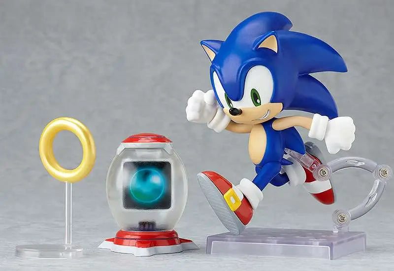 GOOD SMILE COMPANY - SONIC NENDOROID SONIC HEDGEHOG RERELEASE MINI FIGURA 10 cm