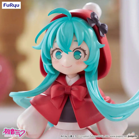 HATSUNE MIKU LITTLE RED RIDING HOOD DESKTOP FAIRY FIGURE