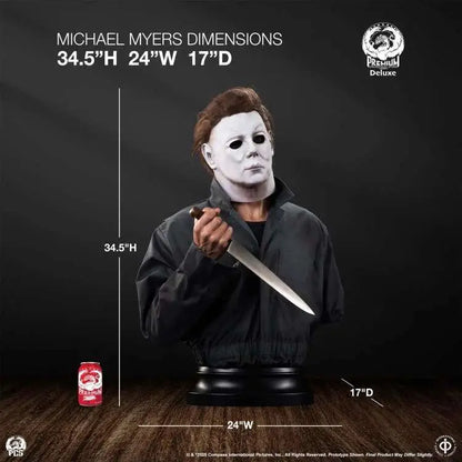 PCS MICHAEL MYERS LIFE-SIZED BUST DELUXE EDITION BUSTO 58 cm