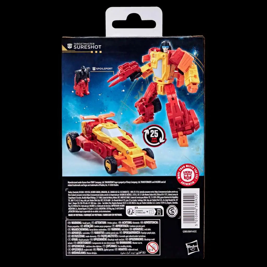 HASBRO PRIME - TRANSFORMERS AGE S SURESHOT ACTION FIGURE