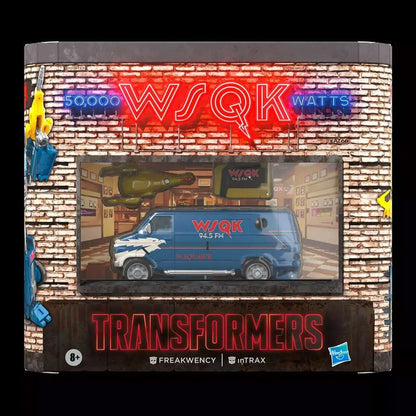 HASBRO - TRANSFORMERS X STRANGER THINGS FREAKWENCY 8-TRACK ACTION FIGURE