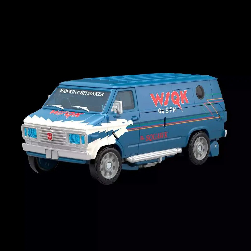 HASBRO - TRANSFORMERS X STRANGER THINGS FREAKWENCY 8-TRACK ACTION FIGURE