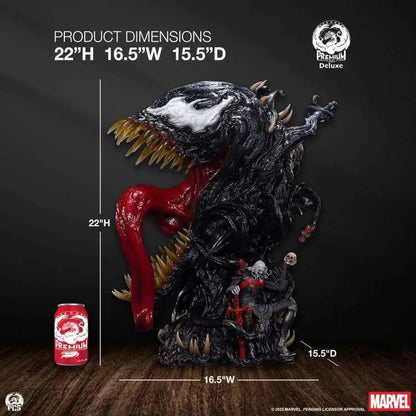 PCS VENOM FINE ART BUST DELUXE EDITION BUSTO 55 cm