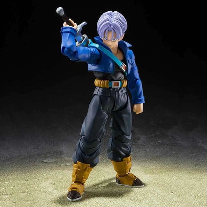 BANDAI - DRAGON BALL Z SHF SS TRUNKS BOY FUTURE REISSUE ACTION FIGURE 15 cm