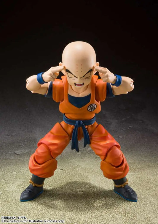 DRAGON BALL Z KRILLIN EARTH STRONG MAN SHF REISSUE