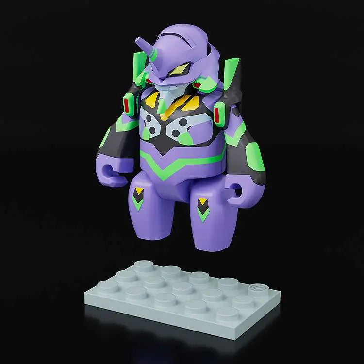 GOOD SMILE COMPANY - EVANGELION REBUILD TEST TYPE-01 BRICKROID MINI FIGURA 5 cm