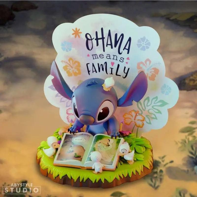 ABYSTYLE STUDIO DISNEY LILO & STITCH STITCH OHANA SGF STATUA 10cm