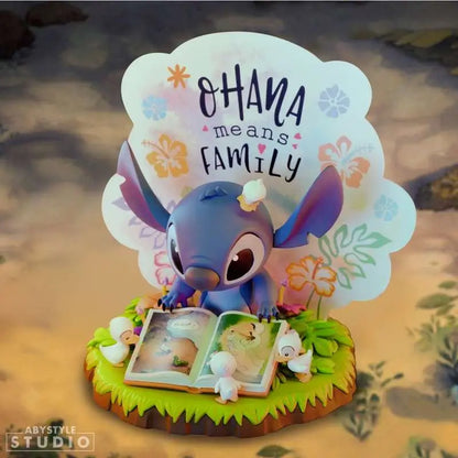 ABYSTYLE STUDIO DISNEY LILO & STITCH STITCH OHANA SGF STATUA 10cm