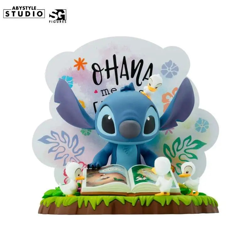 ABYSTYLE STUDIO DISNEY LILO & STITCH STITCH OHANA SGF STATUA 10cm