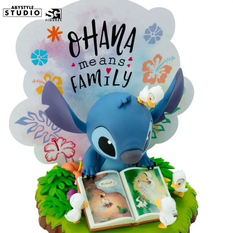 ABYSTYLE STUDIO DISNEY LILO & STITCH STITCH OHANA SGF STATUA 10cm