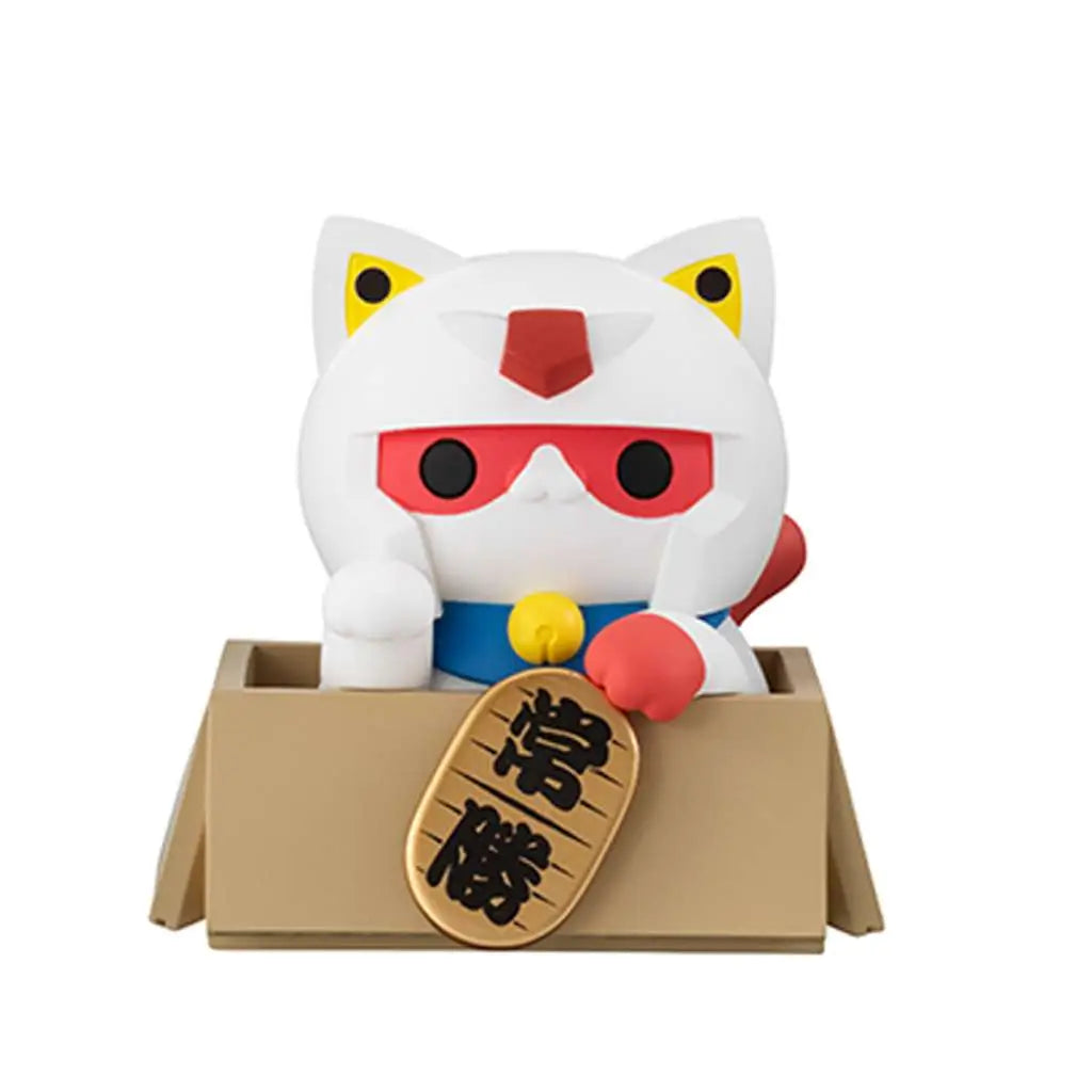 MEGAHOUSE - GUNDAM MOBILE SUITE MEGACAT PROJECT NYANDAM LUCKYCAT SET GIFT MINI FIGURA 10 cm