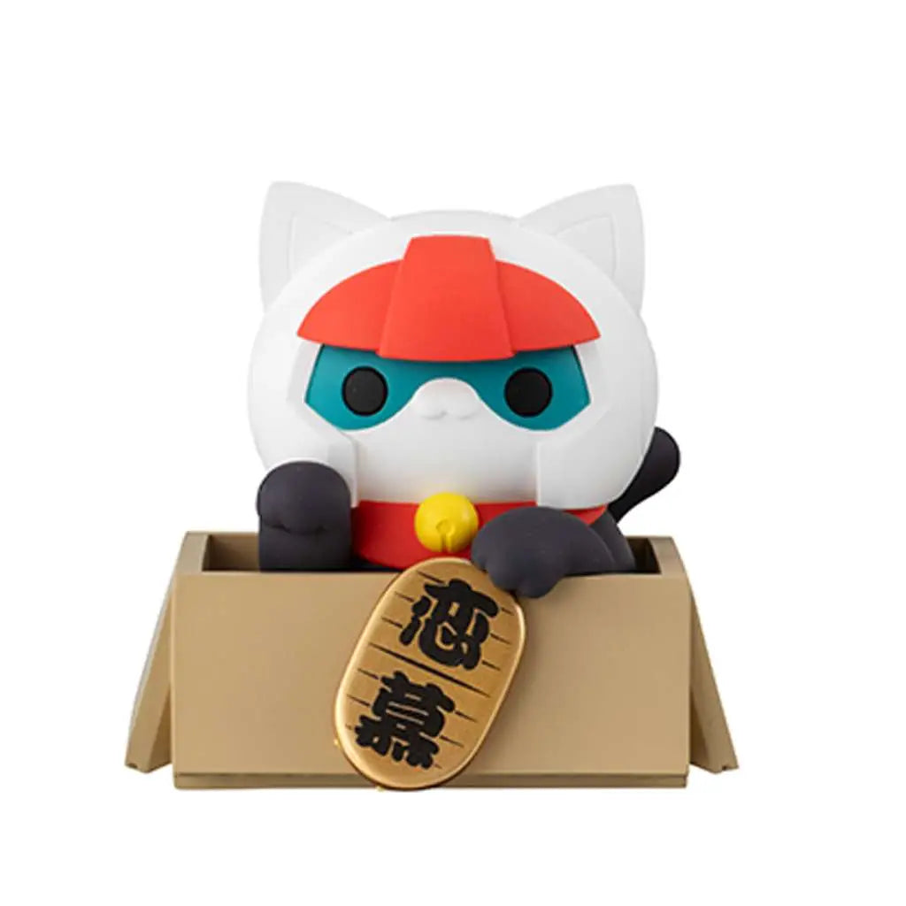 MEGAHOUSE - GUNDAM MOBILE SUITE MEGACAT PROJECT NYANDAM LUCKYCAT SET GIFT MINI FIGURA 10 cm