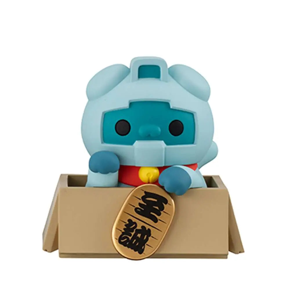 MEGAHOUSE - GUNDAM MOBILE SUITE MEGACAT PROJECT NYANDAM LUCKYCAT SET GIFT MINI FIGURA 10 cm