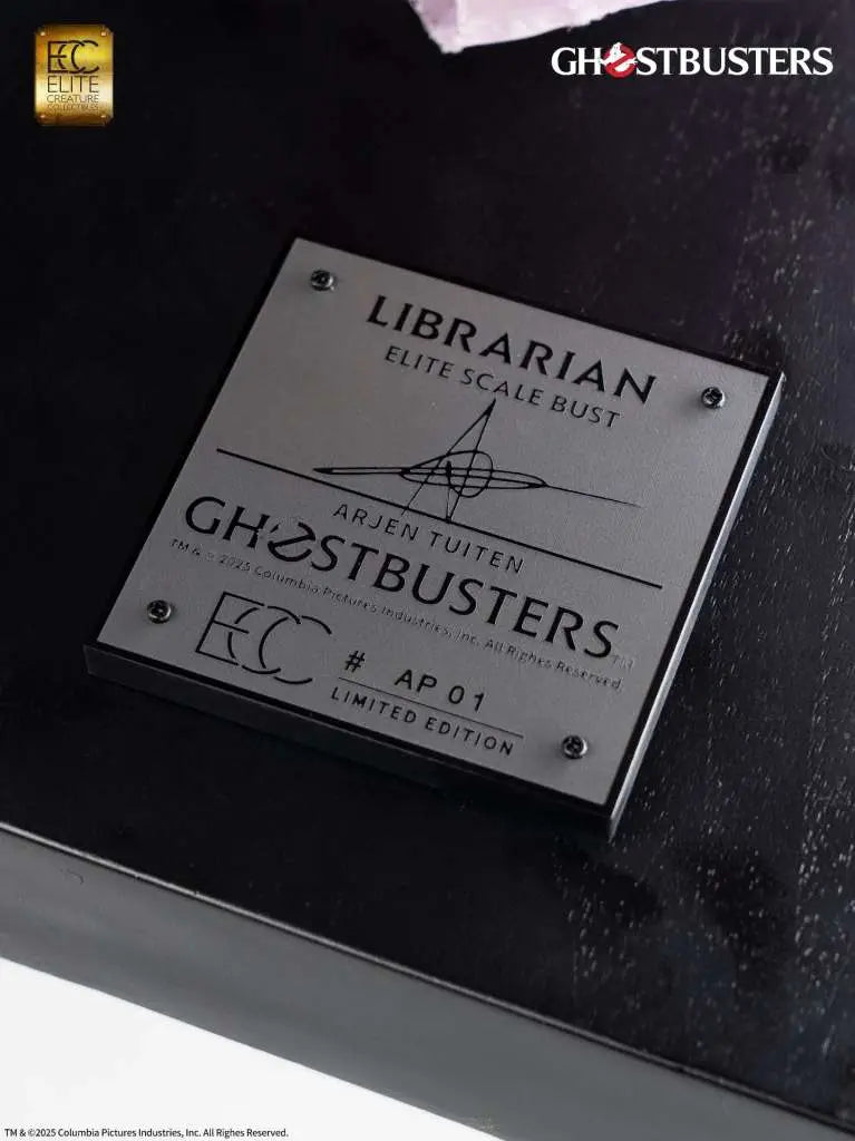 GHOSTBUSTERS LIBRARIAN ELITE SCALE BUST