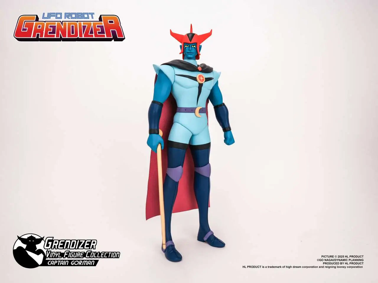 UFO ROBOT GRENDIZER CAPTAIN GORMAN PVC STATUE