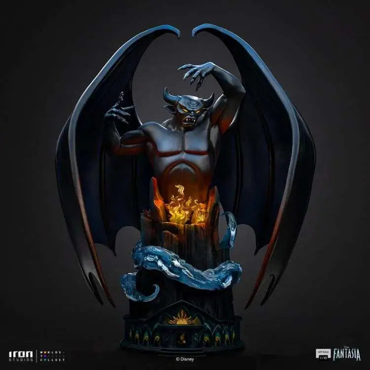 IRON STUDIOS DISNEY'S FANTASIA CHERNABOG DEMI ART SCALE 1/20 STATUA 39.5 cm
