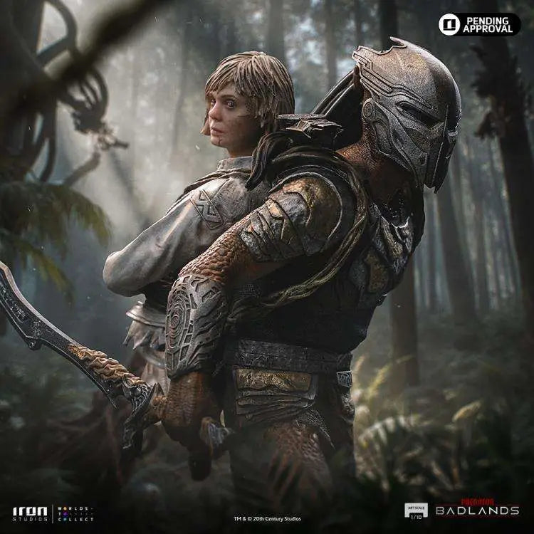 PREDATOR BADLANDS PREDATOR DEK & THIA 1/10 STATUE