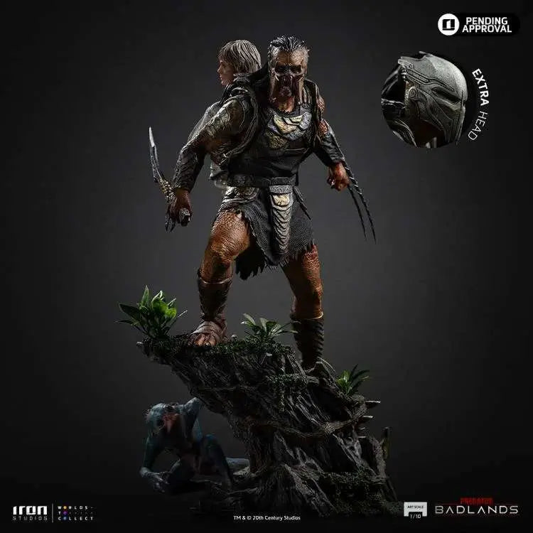 PREDATOR BADLANDS PREDATOR DEK & THIA 1/10 STATUE