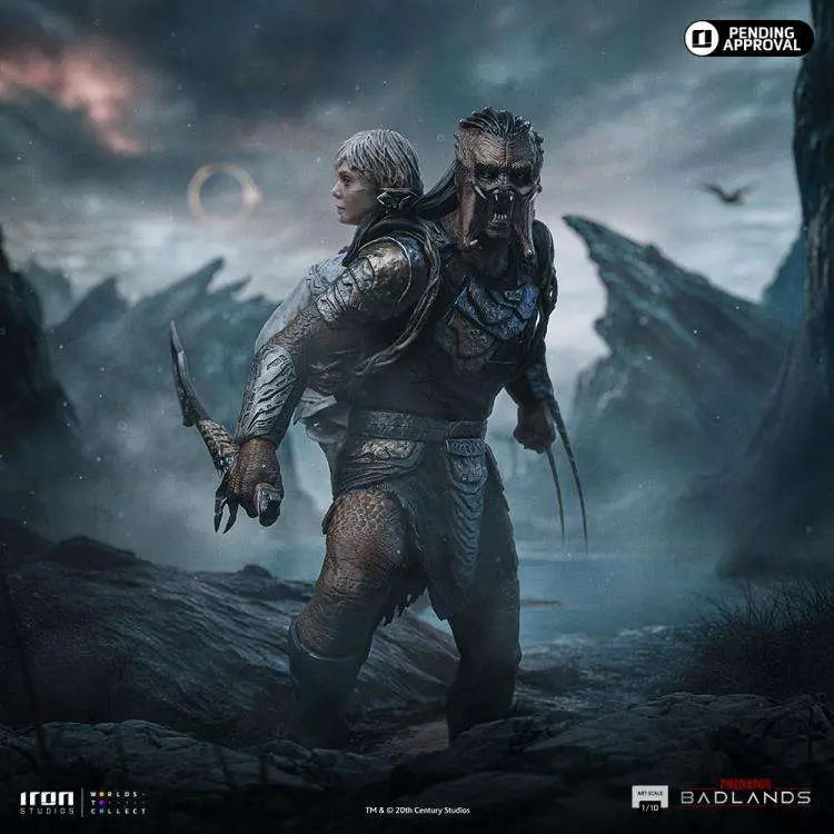 PREDATOR BADLANDS PREDATOR DEK & THIA 1/10 STATUE
