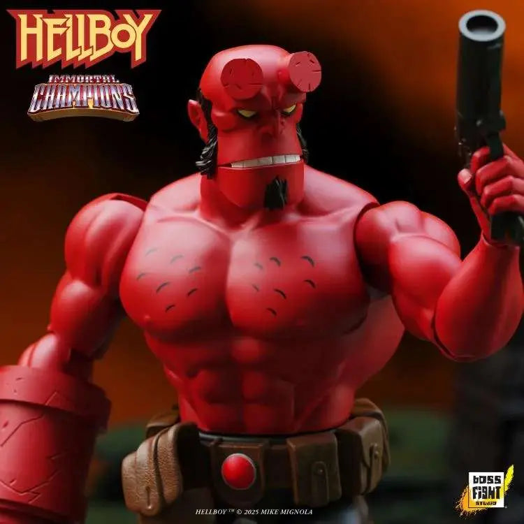 BOSS FIGHT STUDIO HELLBOY IMMORTAL CHAMPIONS RETRO ACTION FIGURE 13.5 cm