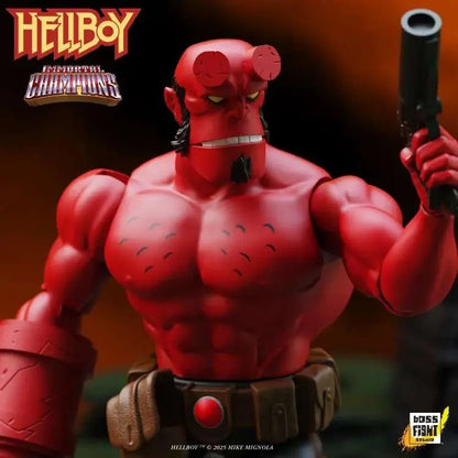 BOSS FIGHT STUDIO HELLBOY IMMORTAL CHAMPIONS RETRO ACTION FIGURE 13.5 cm