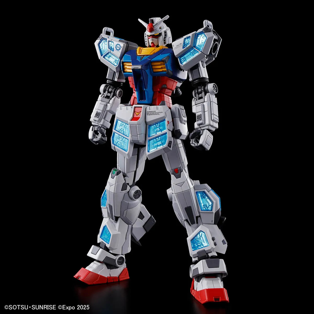 BANDAI - GUNDAM HG RX-78F00/E EX-001 G.L.R.S.S. FEATHER UNIT 1/144 MODEL KIT 12 cm