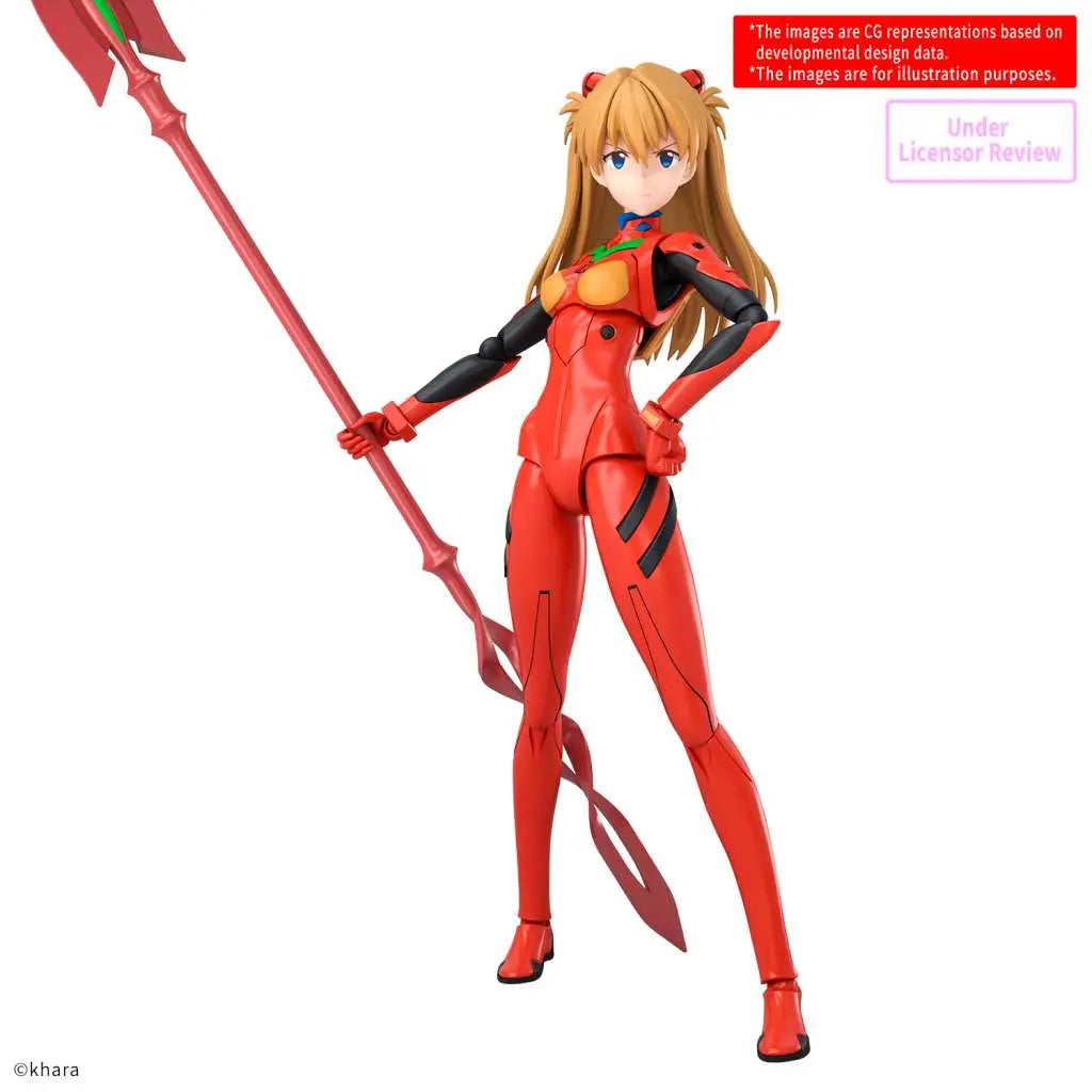 BANDAI 30MP ASUKA SHIKINAMI LANGLEY PLUG SUIT VER MODEL KIT 15 cm