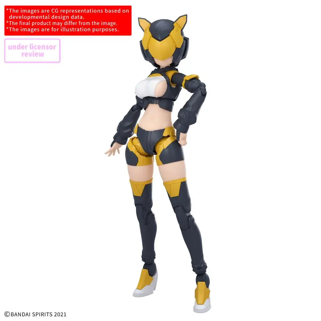BANDAI 30MS OPTION PARTS SET 28 ACTION WEAR COLOR MODEL KIT -