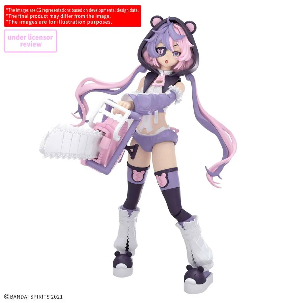 BANDAI 30MS SIS-J00 MERUNJA COLOR MODEL KIT 13 cm