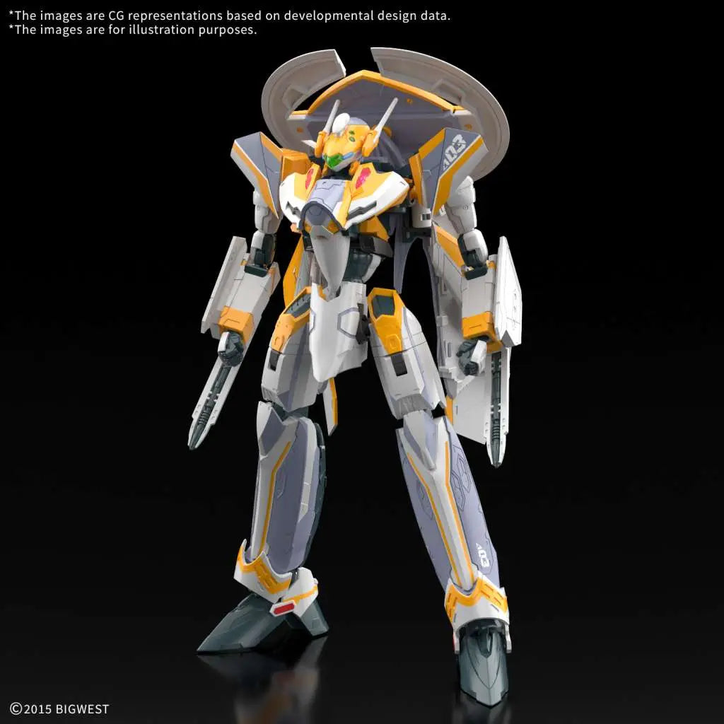 BANDAI HG VF-31E SIEGFRIED CHUCK MUSTANG USE 1/100 MODEL KIT