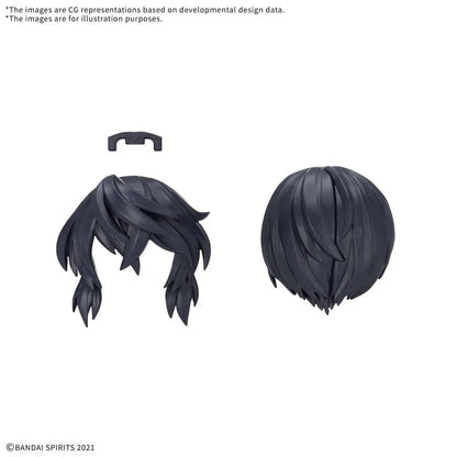 BANDAI 30MS OPTION HAIR STYLE PARTS VOL 13 ALL 4 TYPES MODEL KIT -