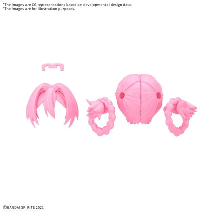 BANDAI 30MS OPTION HAIR STYLE PARTS VOL 13 ALL 4 TYPES MODEL KIT -