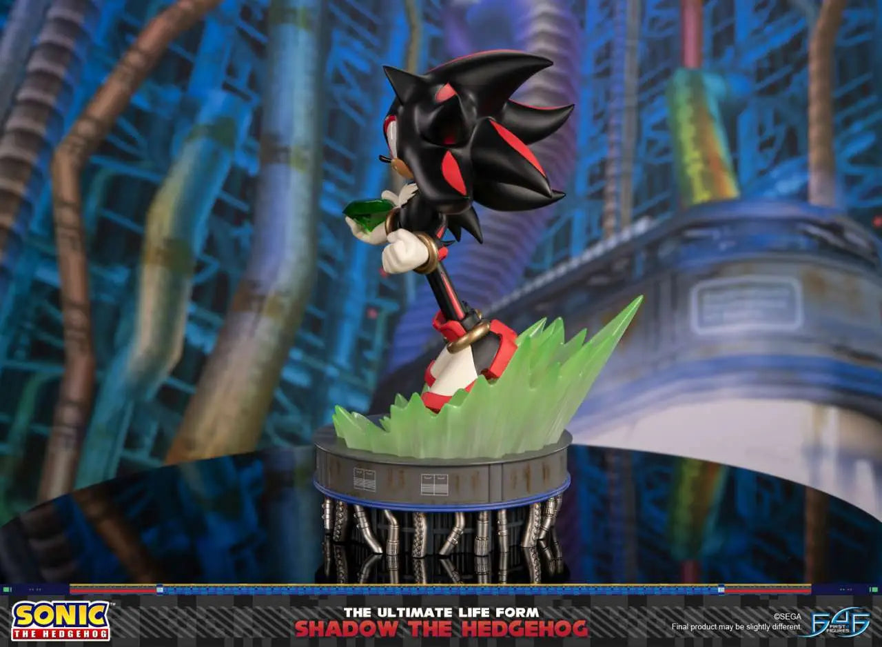SONIC THE HEDGEHOG ULTIMATE LIFE FORM SHADOW THE HEDGEHOG RESIN STATUE